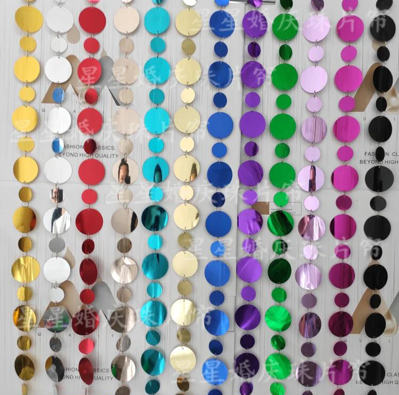 

Модные свадебные сценические украшения из ПВХ, пластиковые зеркальные Светоотражающие занавески с блестками, украшения «сделай сам» для празднивечерние