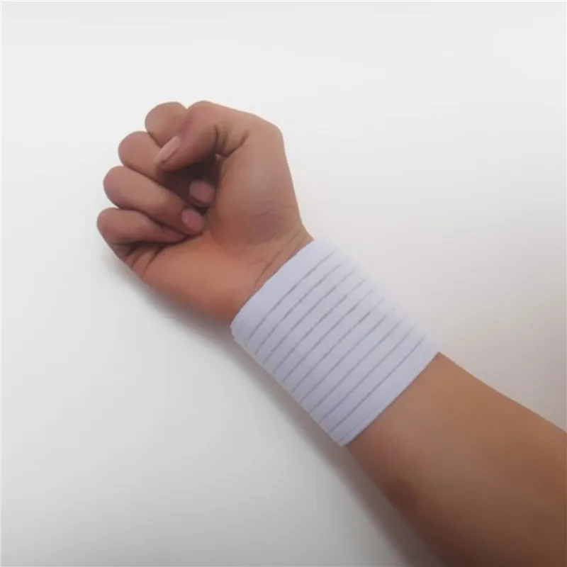 

Wrist Brace Wrap Elastic Sport Bandage Wrist Band Hand Velcro Gym Support Wrist Brace Wrap Tennis Cotton Weat Band Fitness Wrist