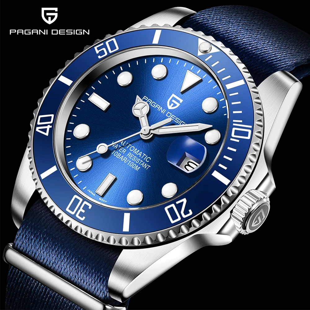 PAGANI DESIGN 2020 New Men Mechanical Watches Top Brand Luxury Waterproof Watches Men Fashion Automatic Watch relogio masculino