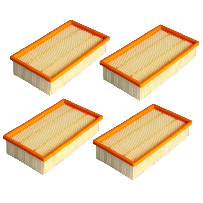 

4Pcs Replacements Kits Hepa Filter for Karcher NT25 NT35 NT360 NT45/1 NT55/1 NT361 NT561 NT611 Vacuum Cleaner Filter