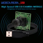 0.3mp 640*480P vga MJPEG 60fps Oem высокоскоростной usb 2,0 интерфейс cmos ov7725 Модуль камеры печатная плата с 26*2632*32 мм мини-размер
