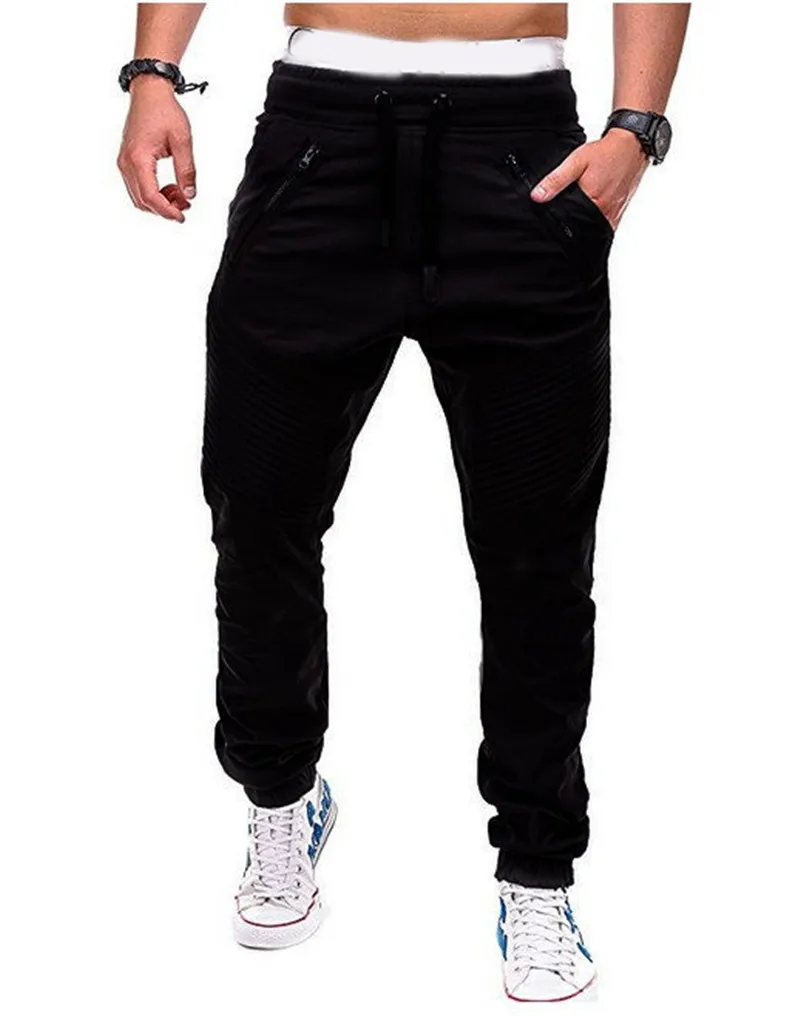 

Mens Fashion Hip Hop Salnt Pockets Cargo Pants Men Outdoor Joggers Trousers Street Wear
