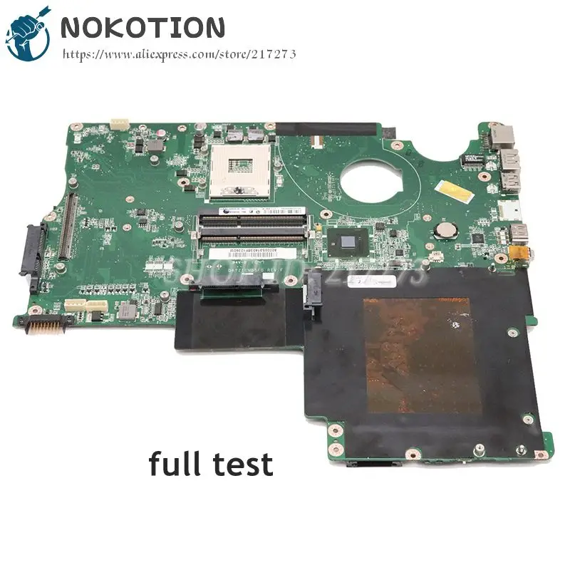 

NOKOTION A000053140 DATZ1CMB8F0 Mainboard For TOSHIBA Qosmio X500 X505 Laptop Motherboard DDR3 full test