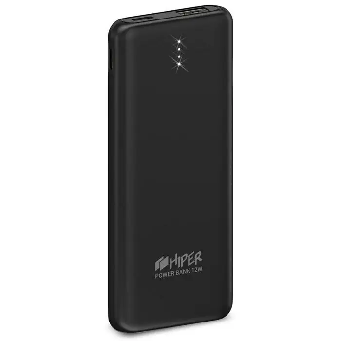 Аккумулятор внешний портативный HIPER PSL5000 Li Pol 5000 mAh 2.4A 1xUSB 1xType C черный|Внешние