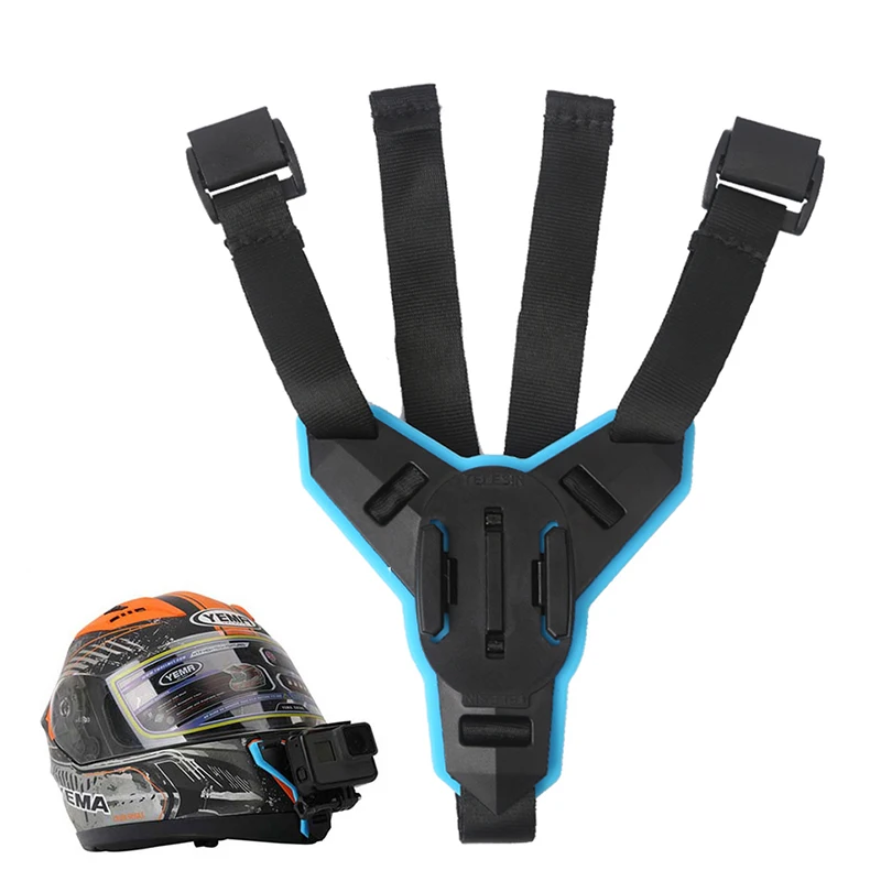 PATCHSKY Chest Helmet chin mount head backpack wrist Strap for GoPro Hero 7 6 5 4 3 YI SJCAM EKEN Action Camera Accessories | Электроника