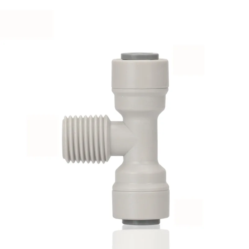 3/8 &quot 3/8&quot NPT Male Thread &quotOD Tube RO фильтр для воды 3 способа быстрый соединитель тройник