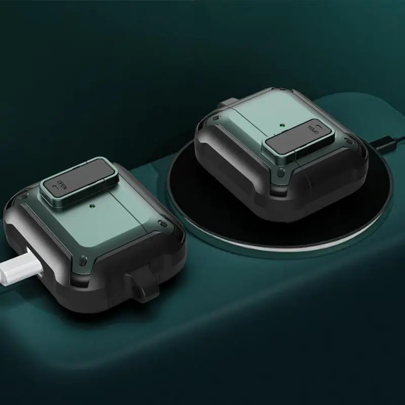 Роскошный чехол для наушников Airpods 3 из ТПУ и силикона противоударный Apple Air Pods