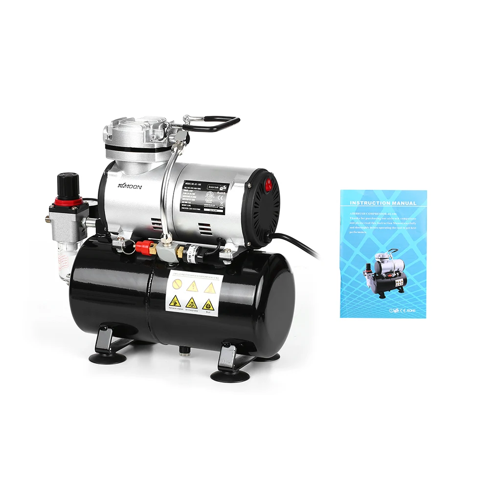 1/6 поршневой Аэрограф компрессор тихий насос высокого давления Татуировка