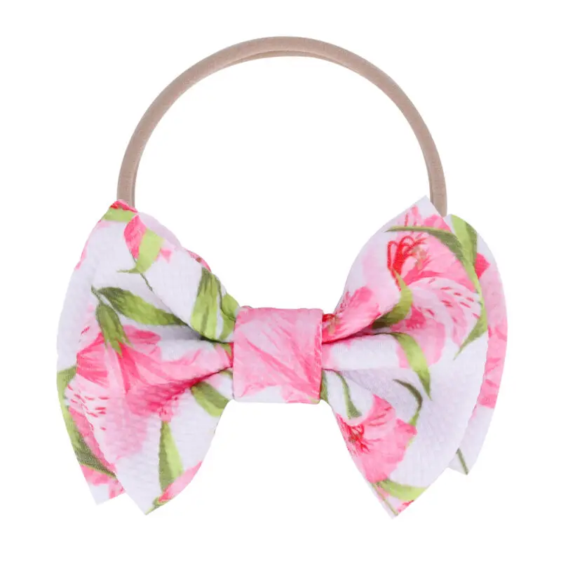 Детская повязка на голову с бантом для новорожденных аксессуары волос детская