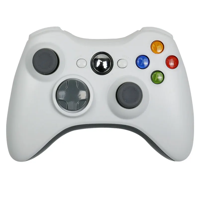 Для Xbox 360 джойстик беспроводной контроллер геймпад контроллер мандо для Xbox360 тонкий контроллер компьютерный джойстик - Цвет: White