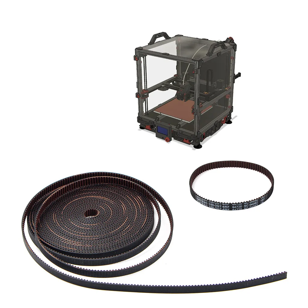 100% Brand New and High Quality 1 Set GT2 Timing Belt Drive 625 F695 2RS Synchronous Wheel for Voron V2.4 3D Printer Accessories