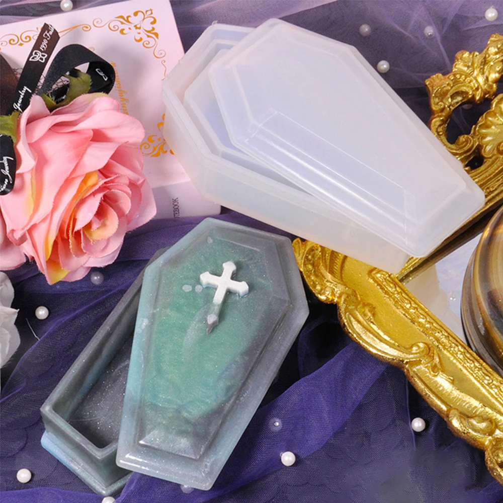 Форма гроба включая форму коробки ювелирных изделий и летучей мыши совы руки