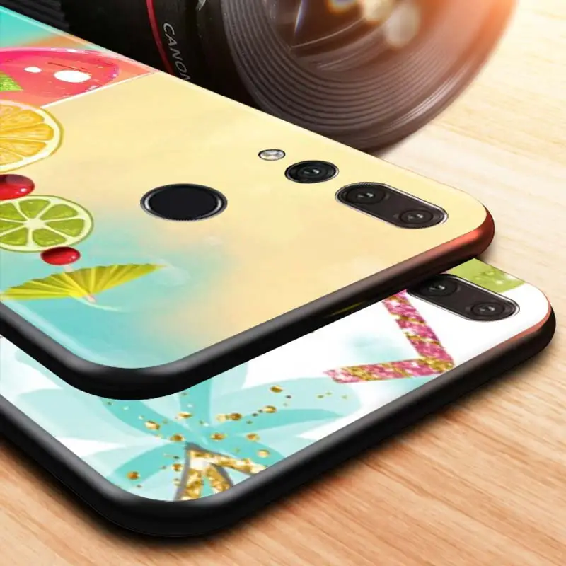 

Summer Fruit Drink For Honor 20S 20 10X Lite 30i 30S Huawei Y8P Y7P Y6P Y5P Y7A Y9A Y8S Y6S Y7 Y5 Y6 Pro Phone Case