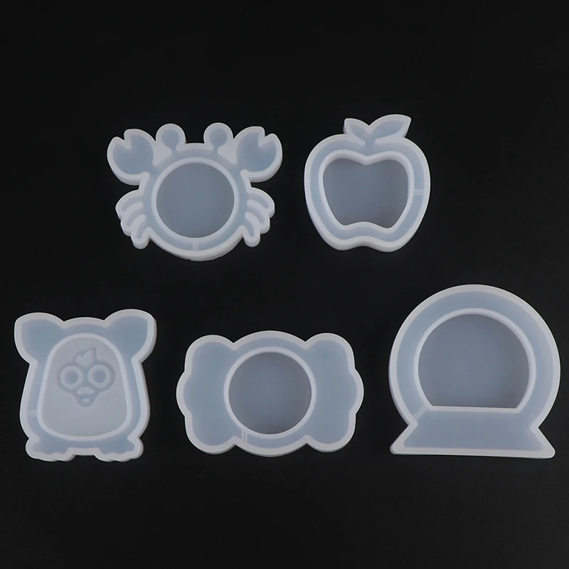 

1pcs Candy Shaker Molds Resin Badge Crab Jewelry Accessories Handmade Charms Mould Epoxy Resin Craft DIY Tools