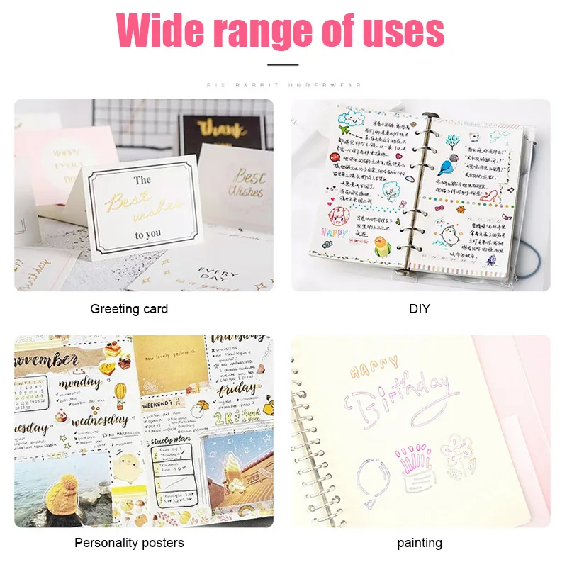 8 цветов/набор ручки для рисования и письма | Канцтовары офиса дома