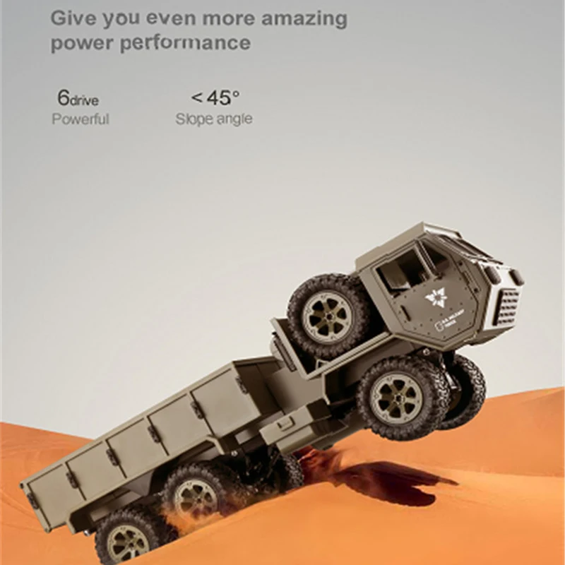 Модель радиоуправляемого автомобиля Fayee FY004A 1/16 2 4G 6WD с пропорциональным