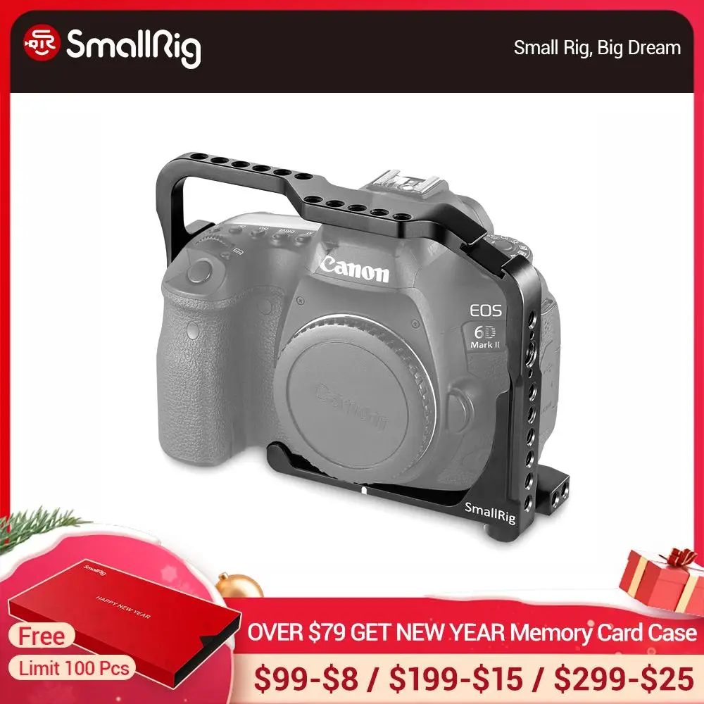 Защитная клетка SmallRig для камеры Canon 6D Mark II корпус из алюминиевого сплава с