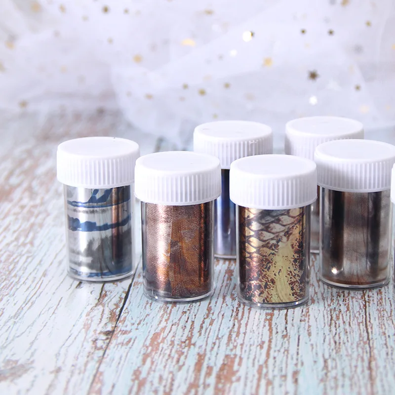 1 рулон наклеек для ногтей набор слайдеров красочный павлин Леопардовый принт