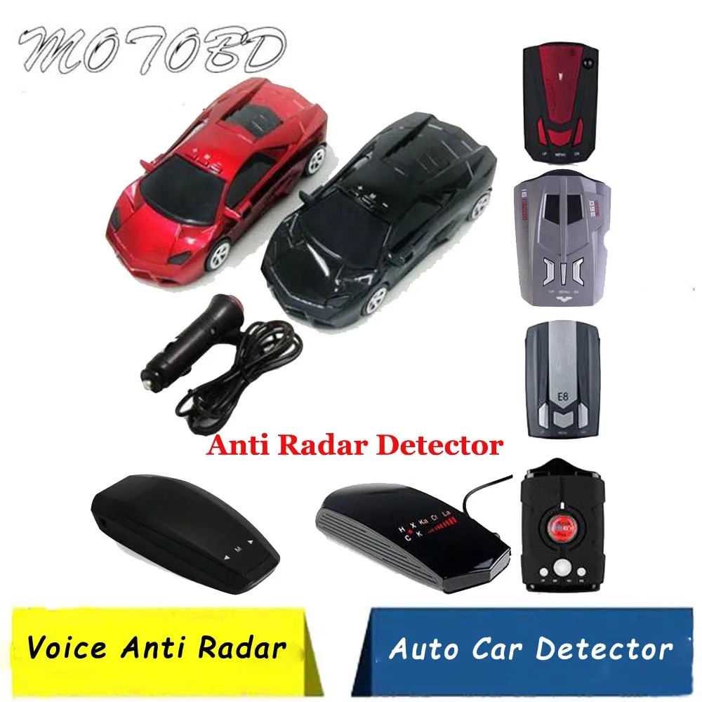 12V автомобильный Английский Русский Голос светодиодный Дисплей детектор