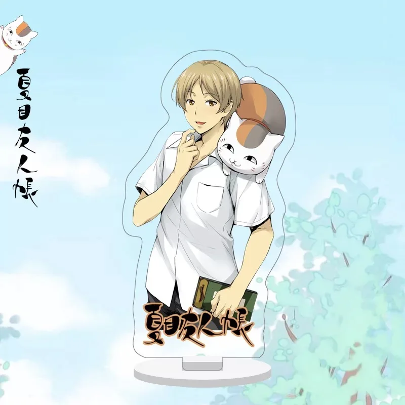 

Anime Natsume Yuujinchou Figure Stand Takashi Natsume Reiko Natsume Madara Model Toys Gifts Collections