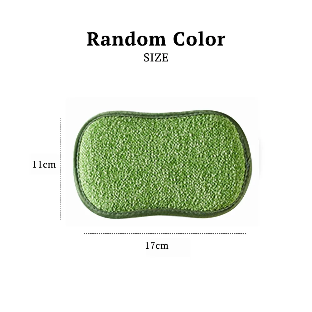 

New 1/5/10pcs Household Magic Sponge Kitchen Cleaning Brush Microfiber Scrub Sponges for Dishwashing Bathroom Accessories 2021 L