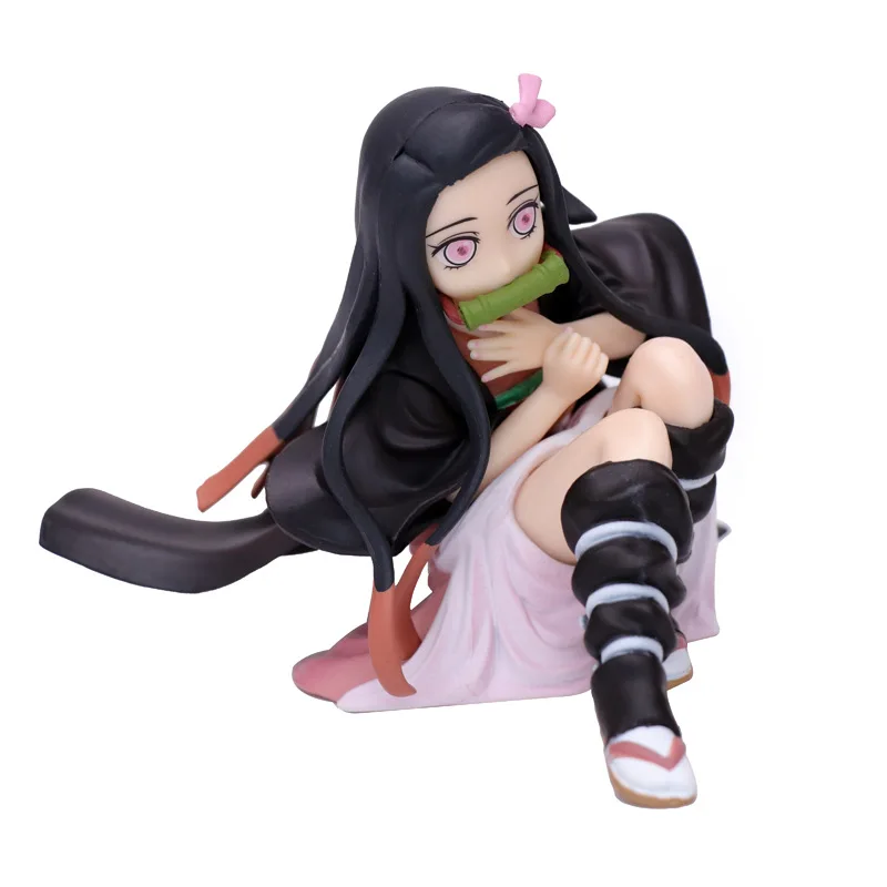 

Demon Blade Japanese Anime Peripheral Figure Ichiban Kanji Beans Tanjiro Ornaments Collectible Model Toy Children's Holiday Gift