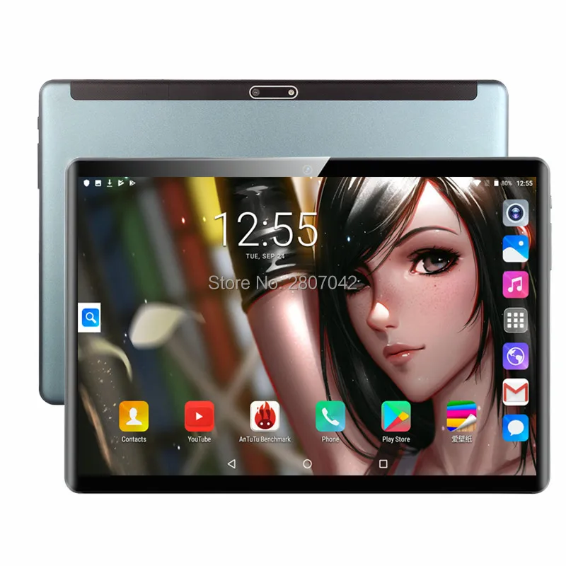 128 Гб ПЗУ 10 дюймов планшетный ПК 6 ГБ ОЗУ две sim-карты разблокирован 4G LTE 3G WiFi Usb Bluetooth