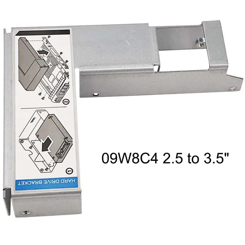 New 14th generation 3.5" HDD bracket X7K8W for Dell R740 R640 R440 R340 T640 T440 hard drive bay.09W8C4 2.5 to Adapter | Компьютеры и