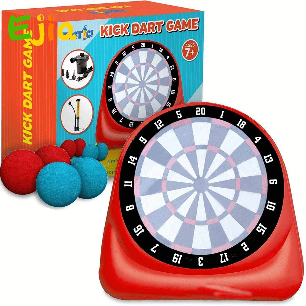 

Giant Inflatable Kick Darts Soccer Ball Board Game Great for Backyard Outdoors Play and Activities