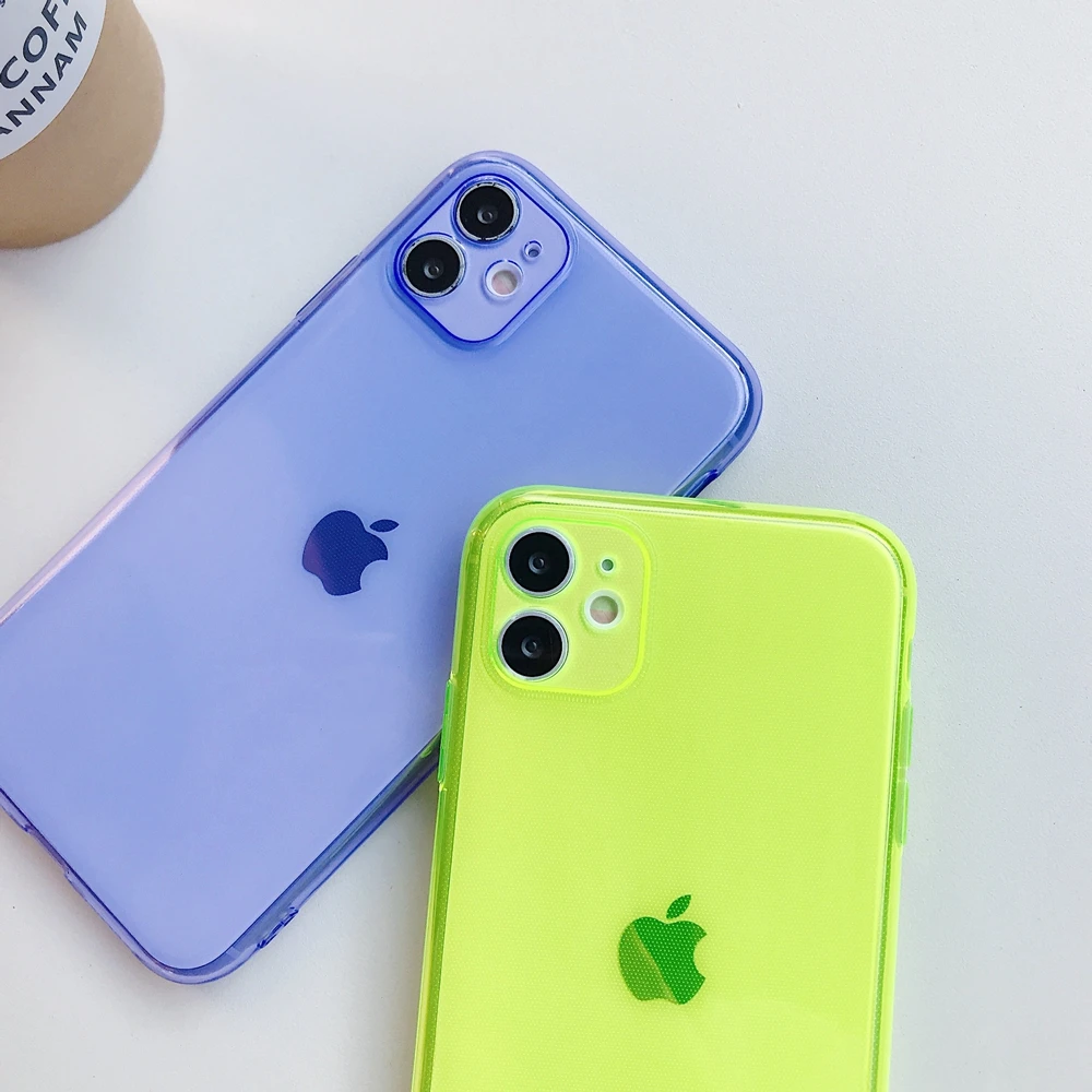 Флуоресцентный чехол для телефона Huawei P20 P30 P40 Pro модный силиконовый мужчин |