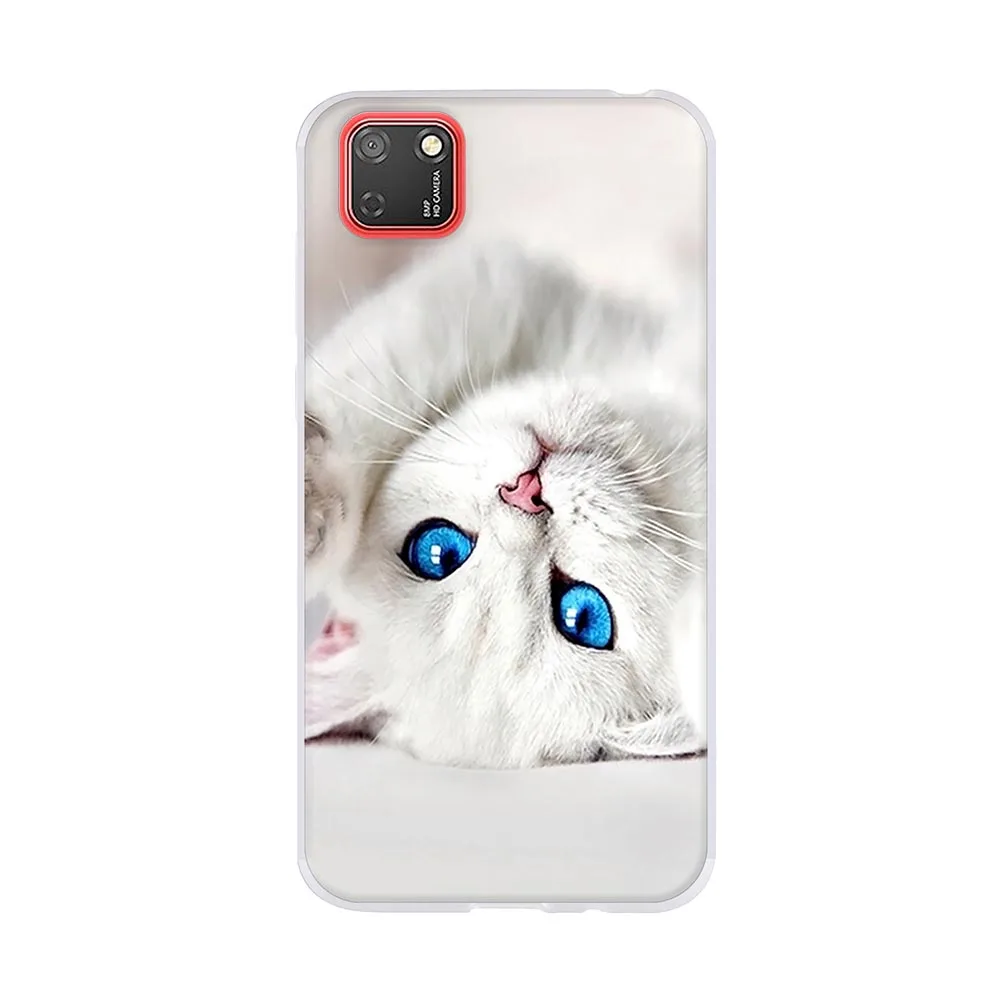 Чехол для Huawei Y5p Honor 9 S мягкий силиконовый чехол из ТПУ Y5 p с цветочным рисунком Honor9s
