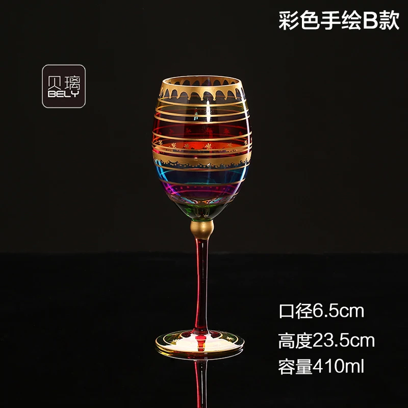 

Luxury Creative Coffee Whiskey Shot Wine Glass Cup Beer Drinking Champagne Wedding Glasses Tea Cup Wine Verres Pour Boire JJ60