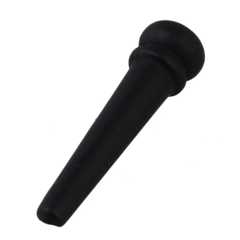 6 шт. черный эбеновый металлический корпус для гитары мост костяные булавки набор