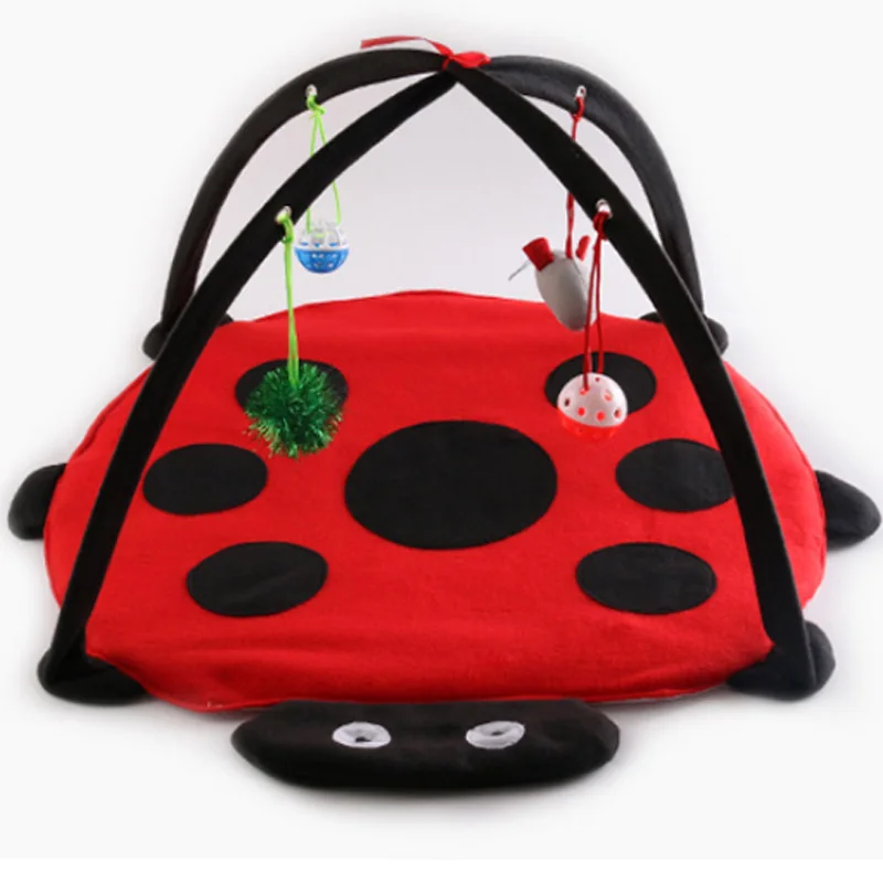 Забавные игрушки для кошек портативная палатка мобильных игр домашних животных