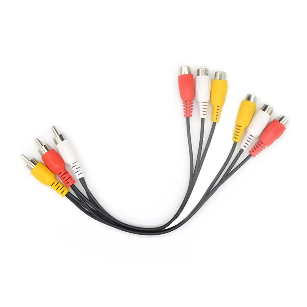 Новое поступление 1 предмет 3 RCA Мужской до 6 разделительный шнур DVD AV аудио-видео