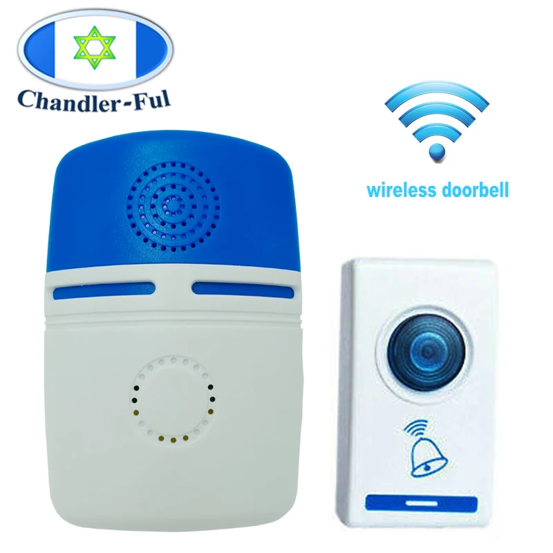 Горячая Распродажа беспроводной дверной звонок AC DC громкий в комплекте 36 песен