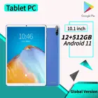 Глобальная версия, 12 Гб ОЗУ, 512 Гб ПЗУ, планшет на базе Android 11,0, планшеты, 10 дюймов, сеть 4G, 10-ядерный планшет, планшетный ПК на базе Android, планшет