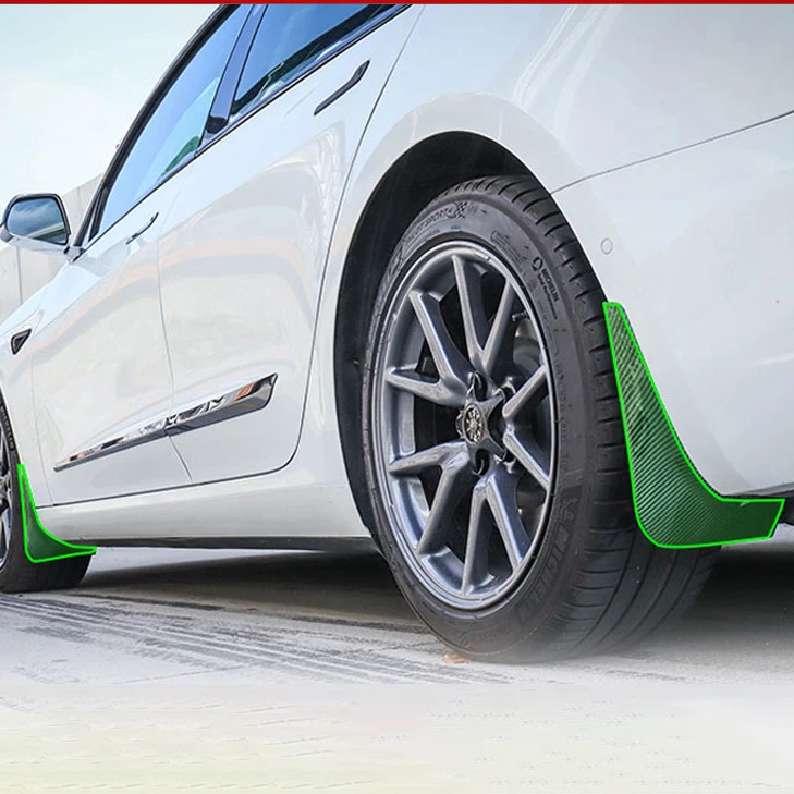 Автомобильные аксессуары Брызговики для Tesla Model 3 брызговики из углеродного