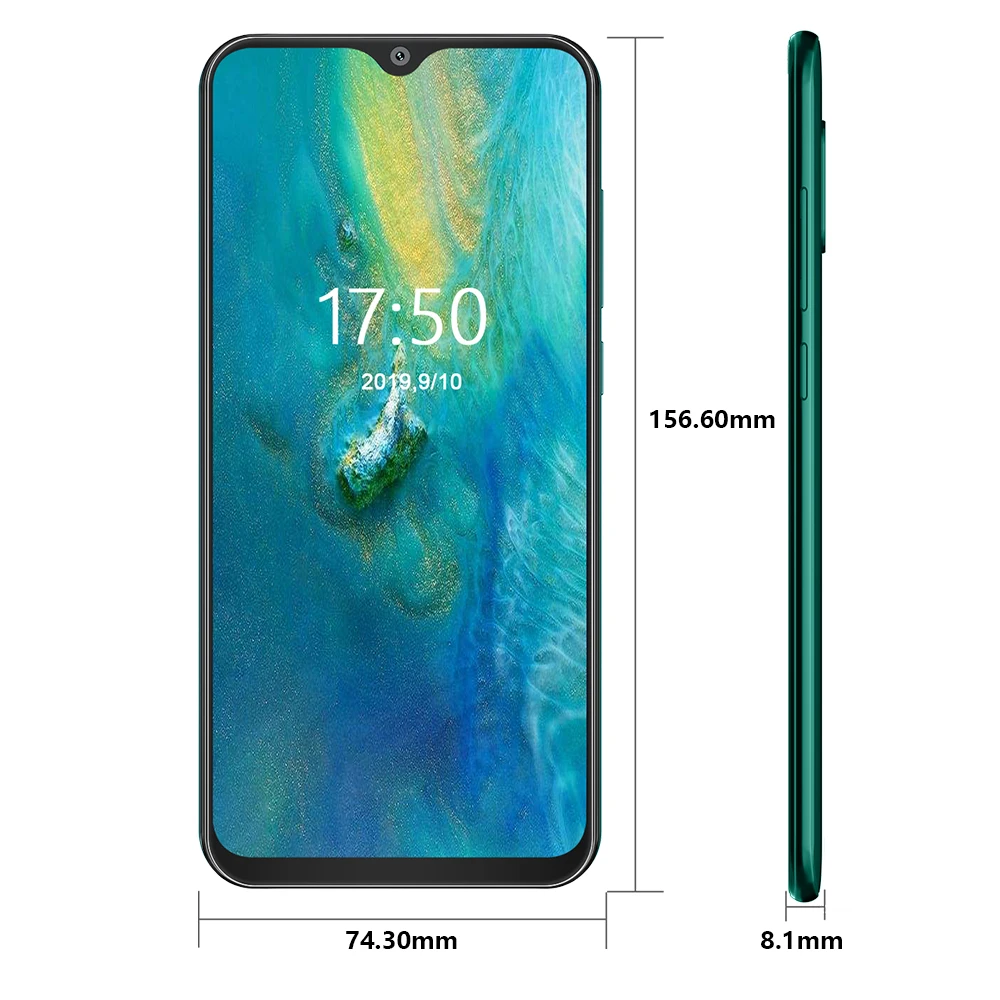 Cubot P30 Android 9 0 4G смартфон 4 Гб + 64 полный экран Восьмиядерный 6 3 дюймов Тройная камера