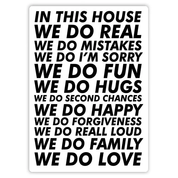 

In This House We Do Love Home Boyfriend Girlfriend Vintage Metal Tin Sign Retro Tin Plate Sign Wall Art Decor 20*30cm