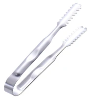 stainless steel mini sugar tongs ice tongs serving tongs ice clip small kitchen tongs for tea party coffee bar utensils