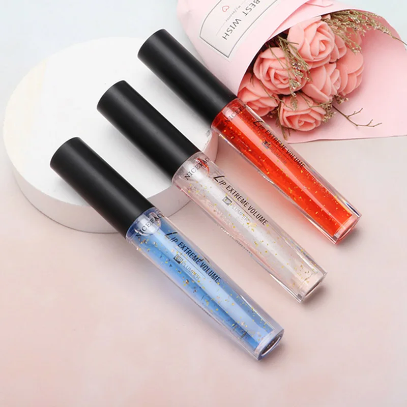

Lip Gloss Long Lasting Lip Gloss Moisturizing Transparent Waterproof Volume Lip Clear Lipgloss Makeup S1