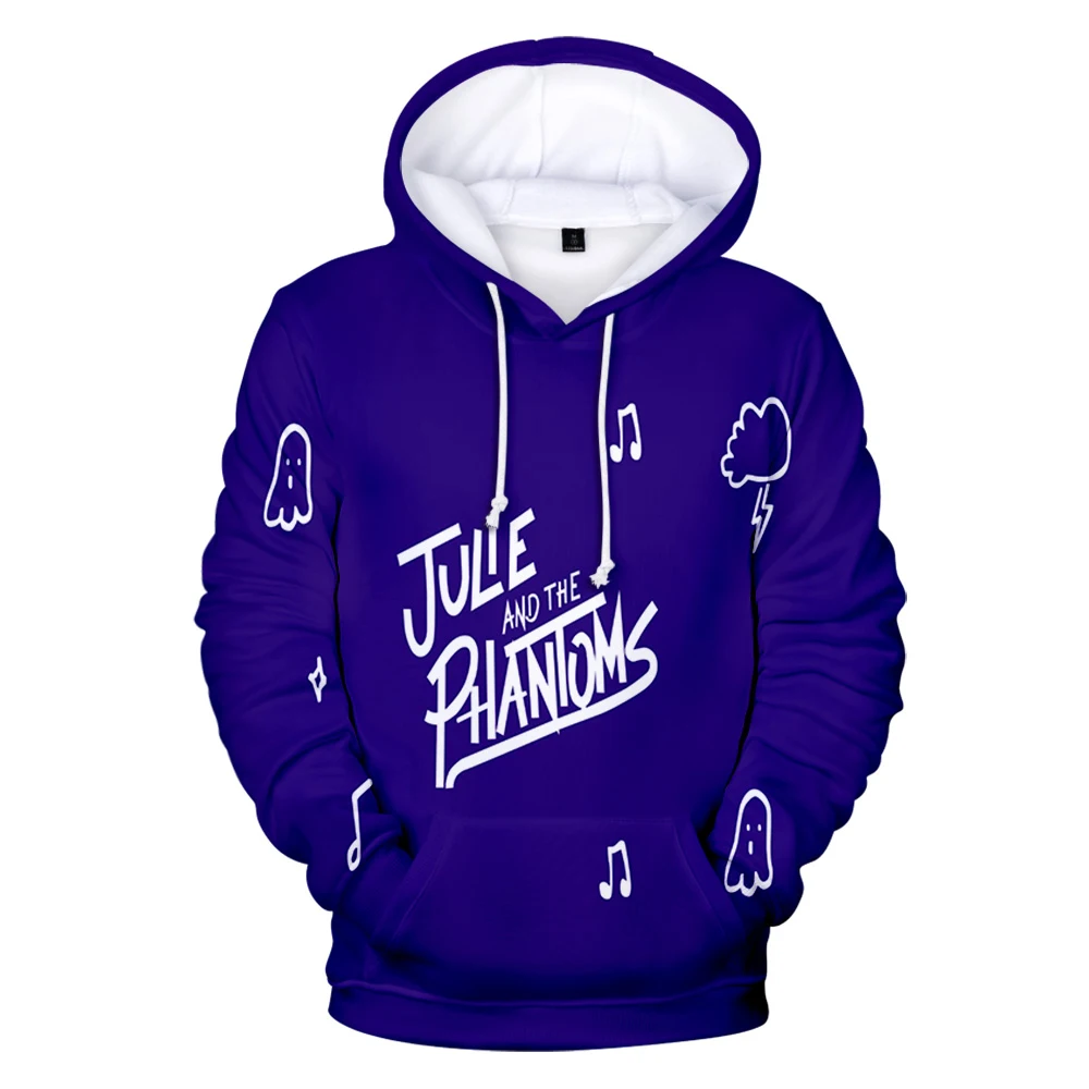 

New Men's/Women's/Children's Hoodies Hoodie Julie and the Phantoms Fashion Tracksuit Boys Streetwear Curved Sunset Clothes 2021