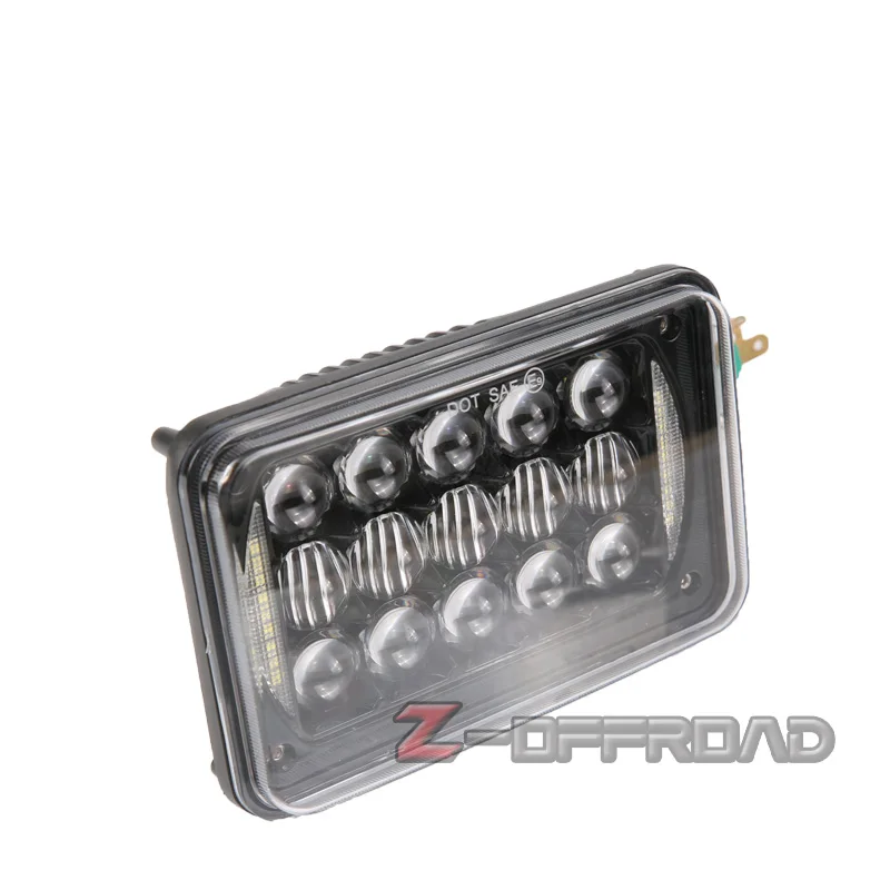 Квадратный черный 4x6 дюймов LED 5D H4 Проектор грузовик фары 6x4 &quotLED DRL для FREIGHTLINER FLD| |