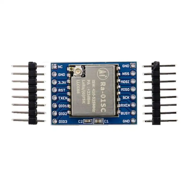 

Ra-01SC LoRa 433MHz Breakout Board IPEX Antenna SPI Interface LLCC68 Chip