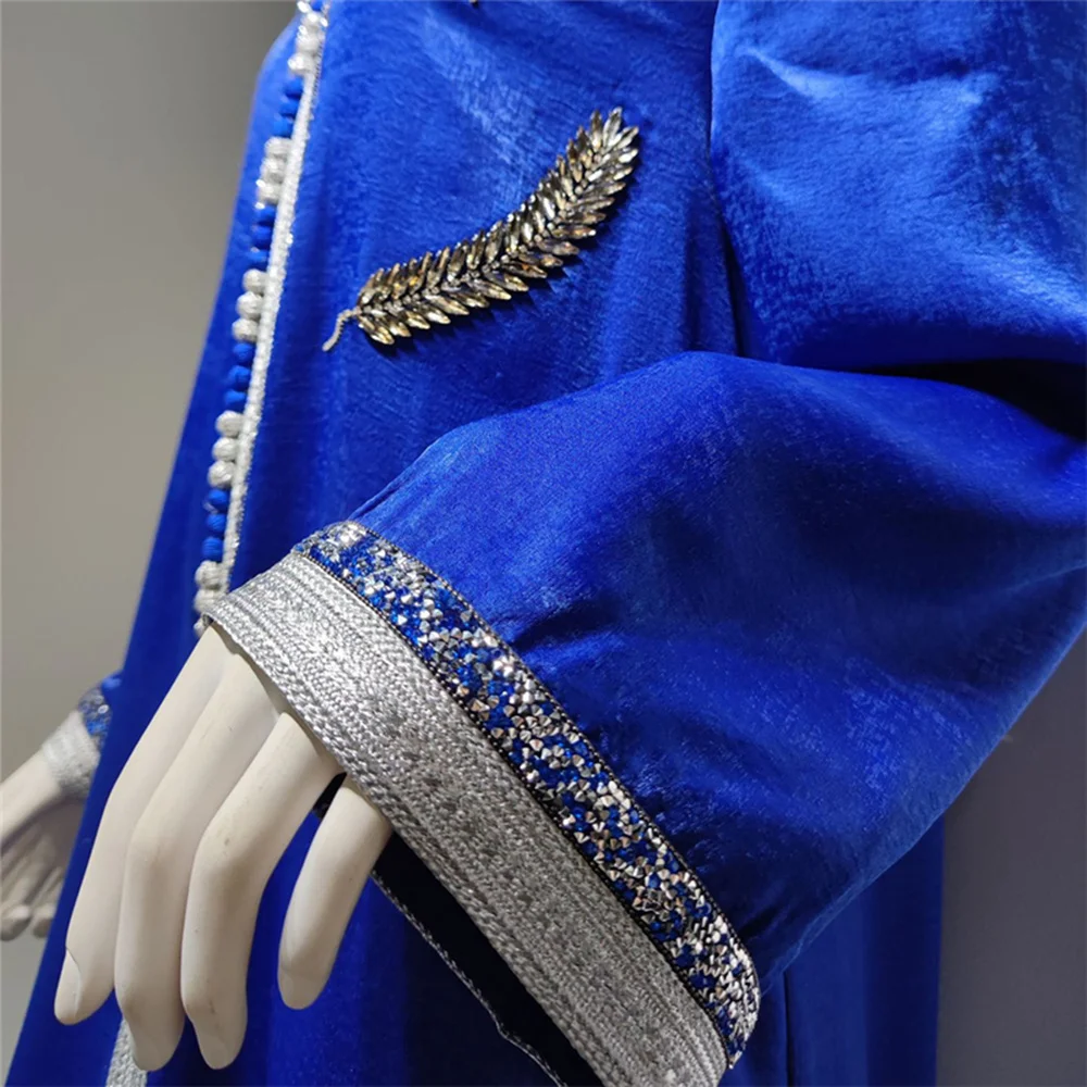 

Ramadan Robe Mubarak Abayas For Women Dubai Muslim Hooded Dress Jalabiya Kaftan Moroccan Turkish Evening Gown Islam Clothing