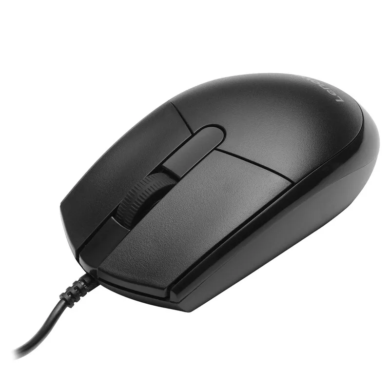 Мышь Lenovo M102 проводная/беспроводная с дистанцией передачи 10 метров, оптическим двигателем 1600DPI и беспроводной технологией 2.4G для Windows 10 7 ON.