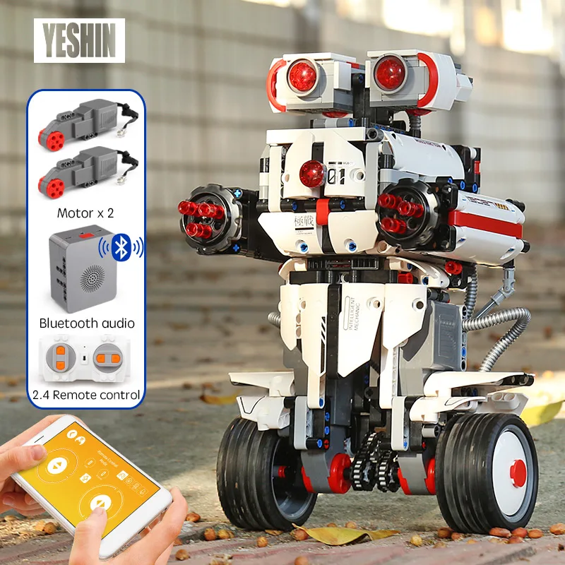 Идея MINDSTORMS Программа Робот стена е Строительные кирпичи блоки Lepining Игрушки