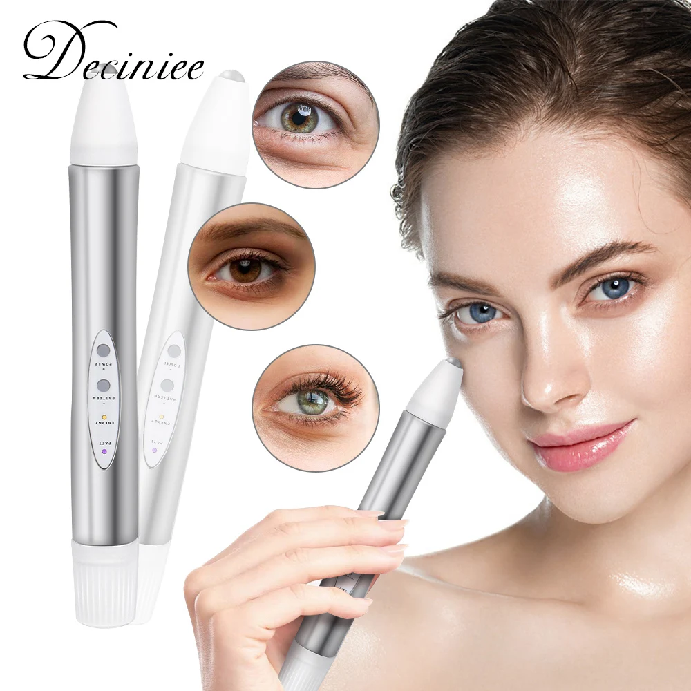 

Eye Massage Facial Eye Massager Pen EMS Sonic Vibration for Reducing Dark Circles Puffy Eyes Anti-aging Anti-Wrinkle Eye Care