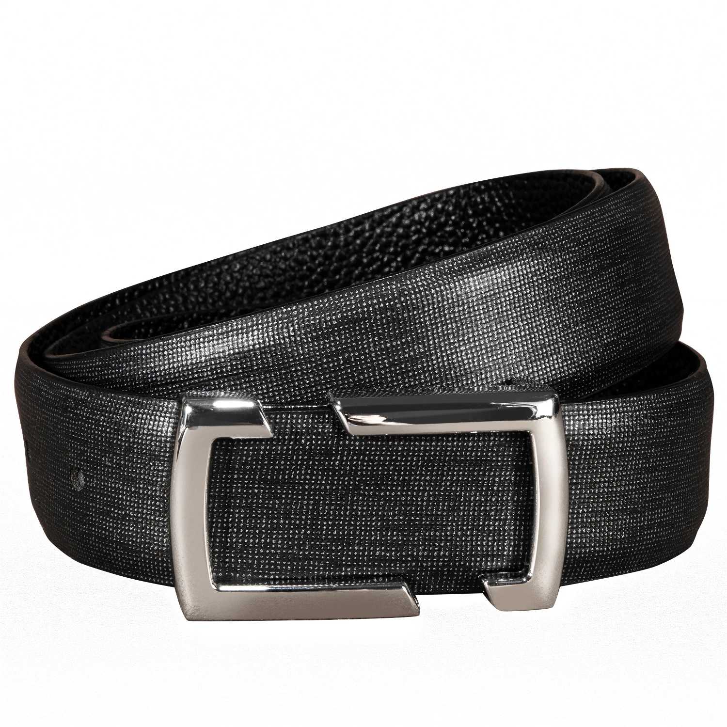 

New Fashion Men's Belt 100% Cowskin Leather Black Causal Smooth Buckle Belts for Man Designer Strap Belt Famous Brand Barry.Wang